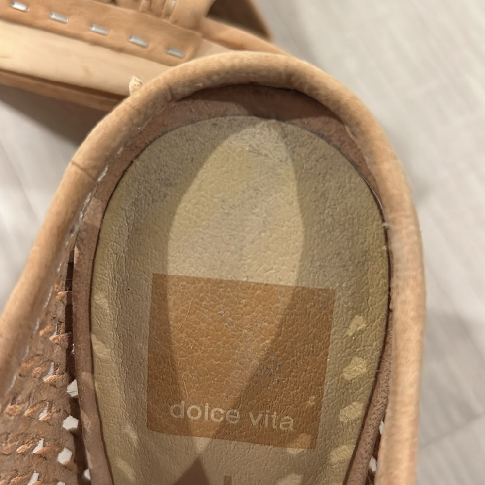 Dolce Vita open toe slip on shoes size 6 - Picture 4 of 6